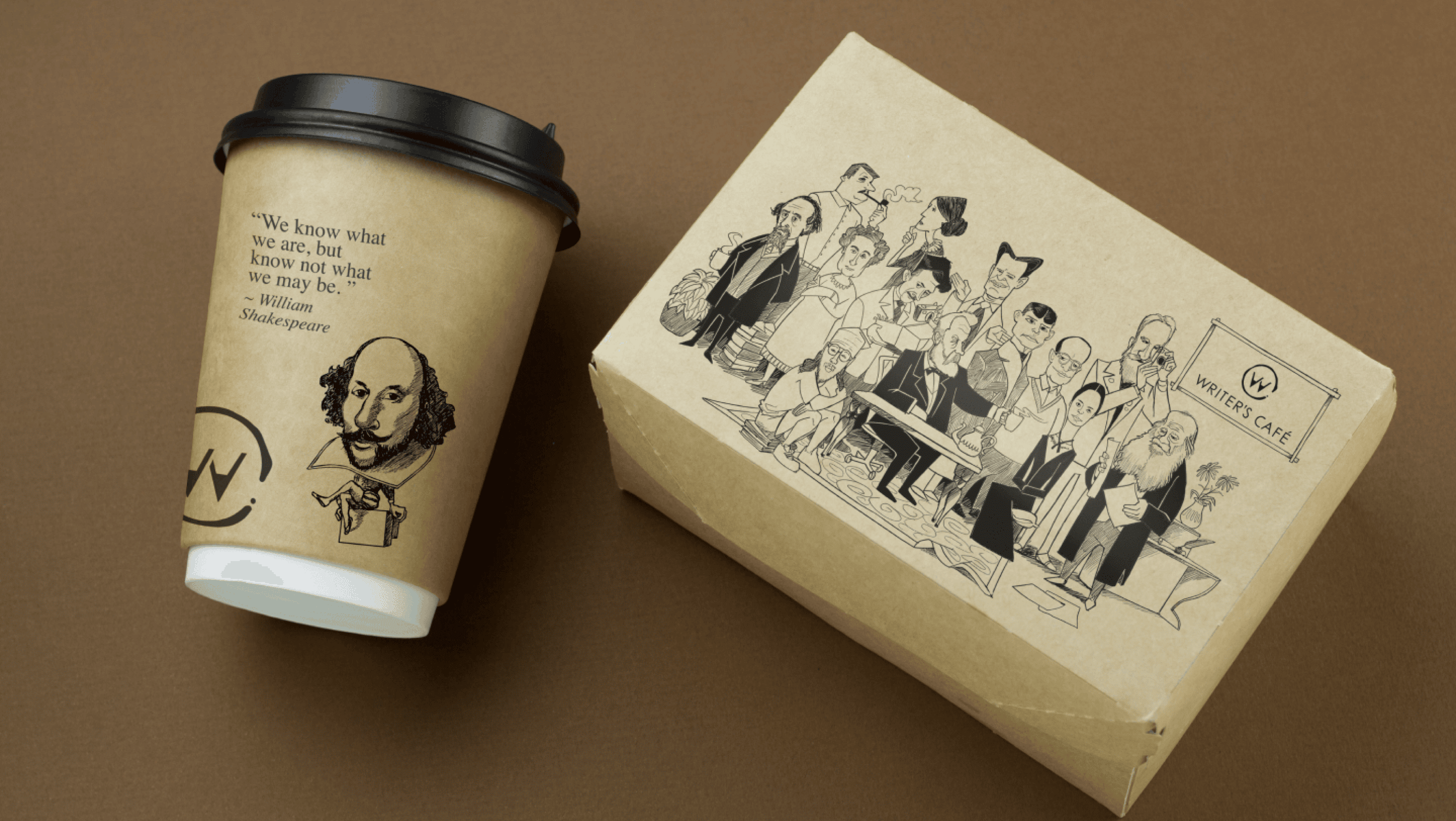 Writer's Café packaging